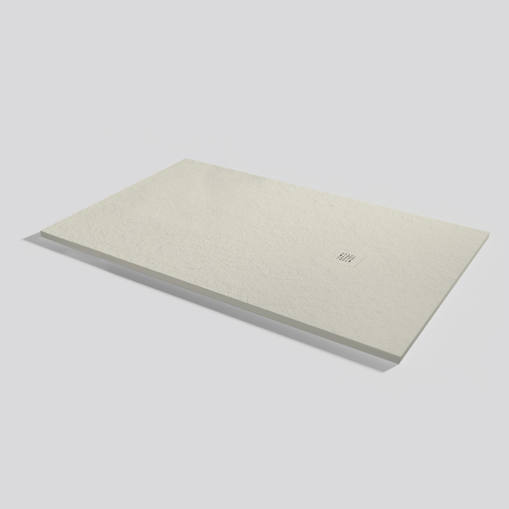 Plato de ducha Base Slate Beige Rectangular 170x100