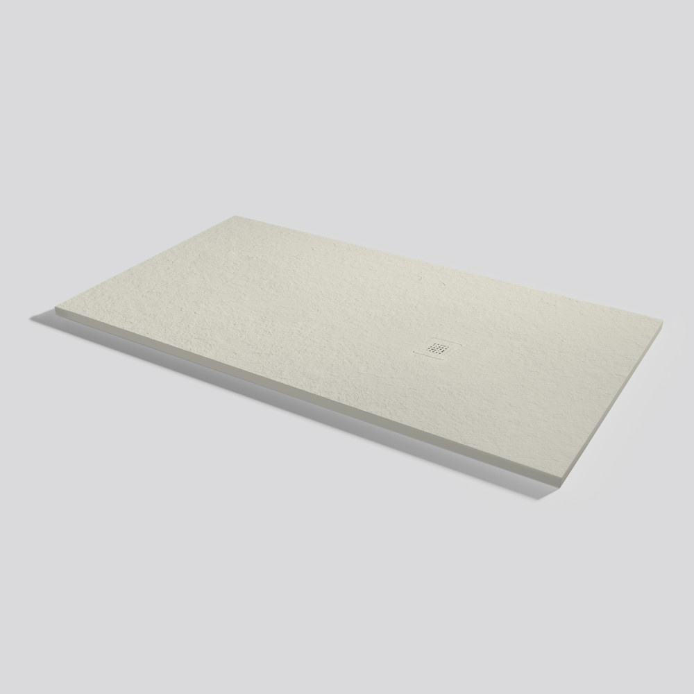 Shower tray Base Slate Beige Rectangular 170x90