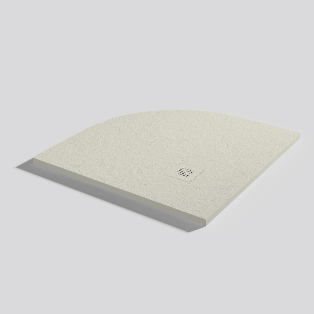 Piatto doccia Base Slate Beige Angolare 90x90