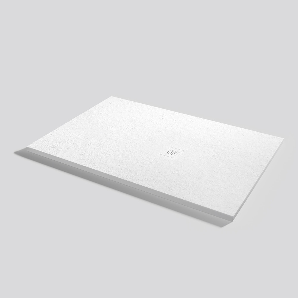 Plato de ducha Base Slate Blanco Rectangular 140x90