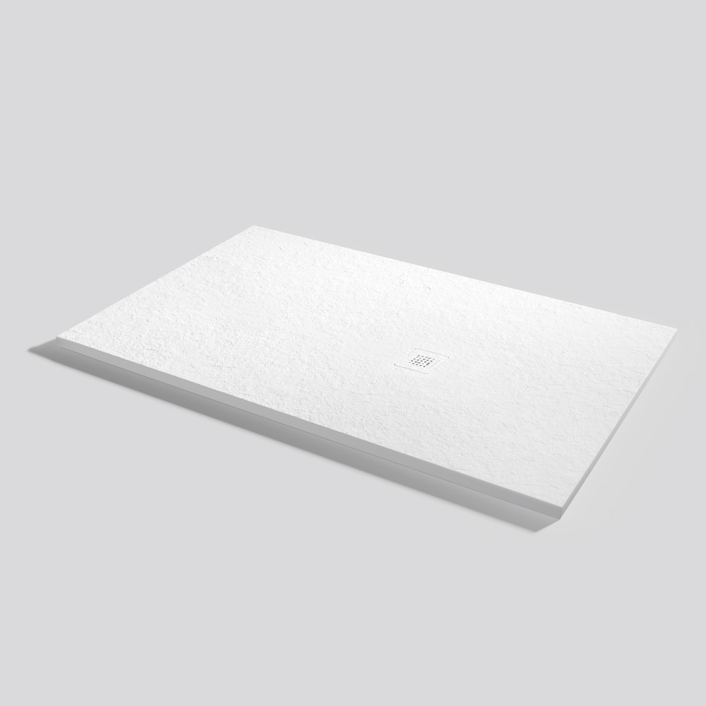 Plato de ducha Base Slate Blanco Rectangular 150x90