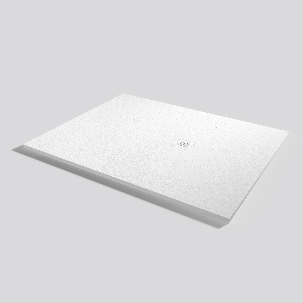 Plato de ducha Base Slate Blanco Rectangular 160x120