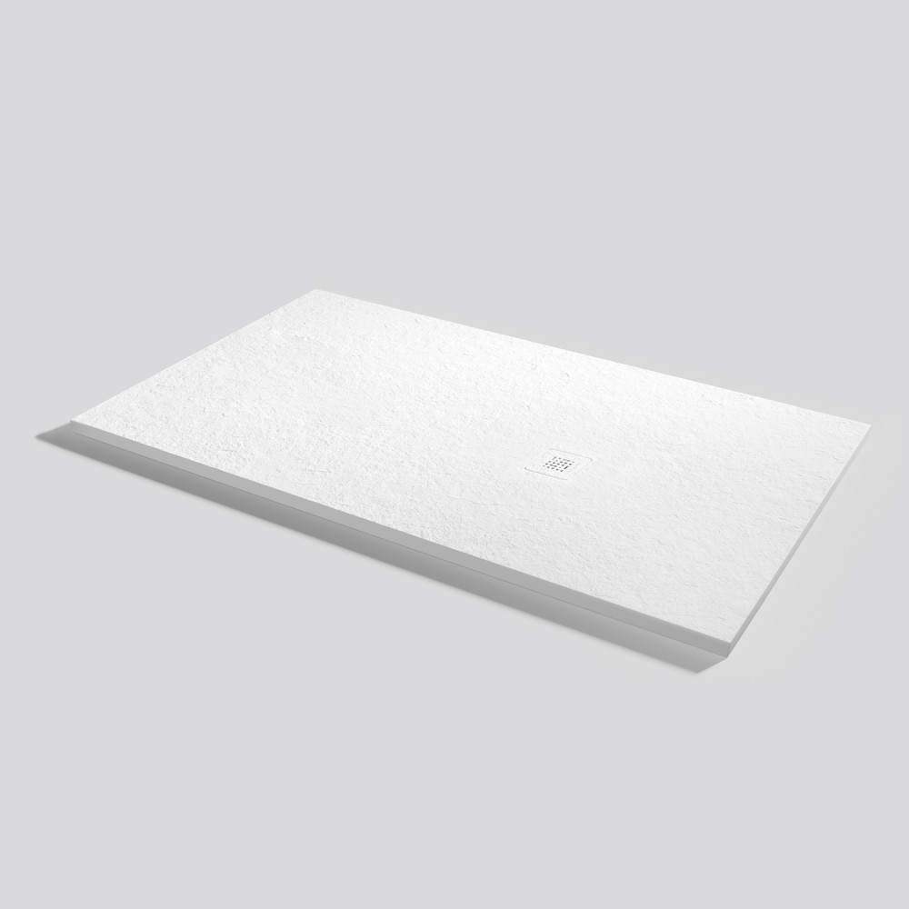 Plato de ducha Base Slate Blanco Rectangular 160x90