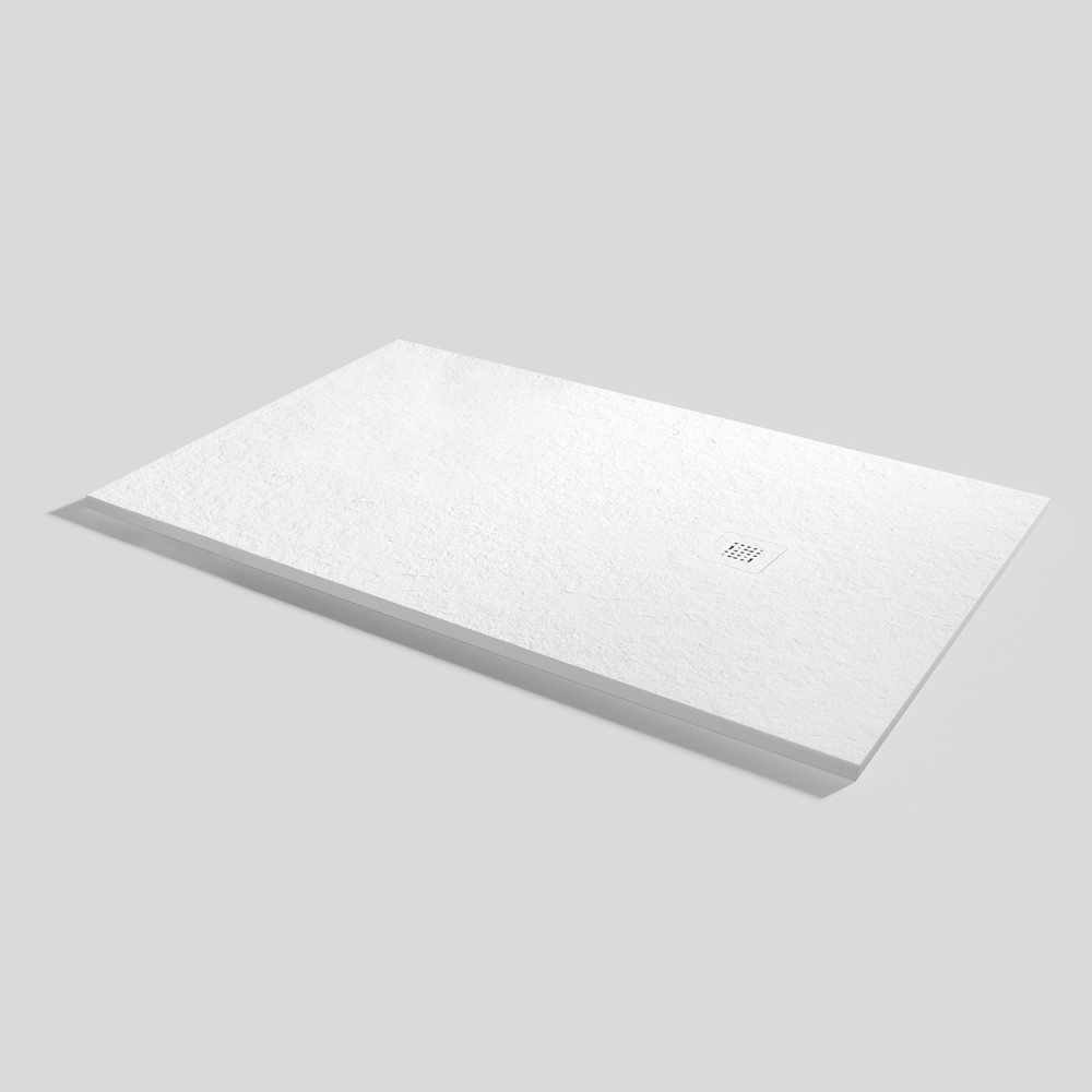 Plato de ducha Base Slate Blanco Rectangular 170x100