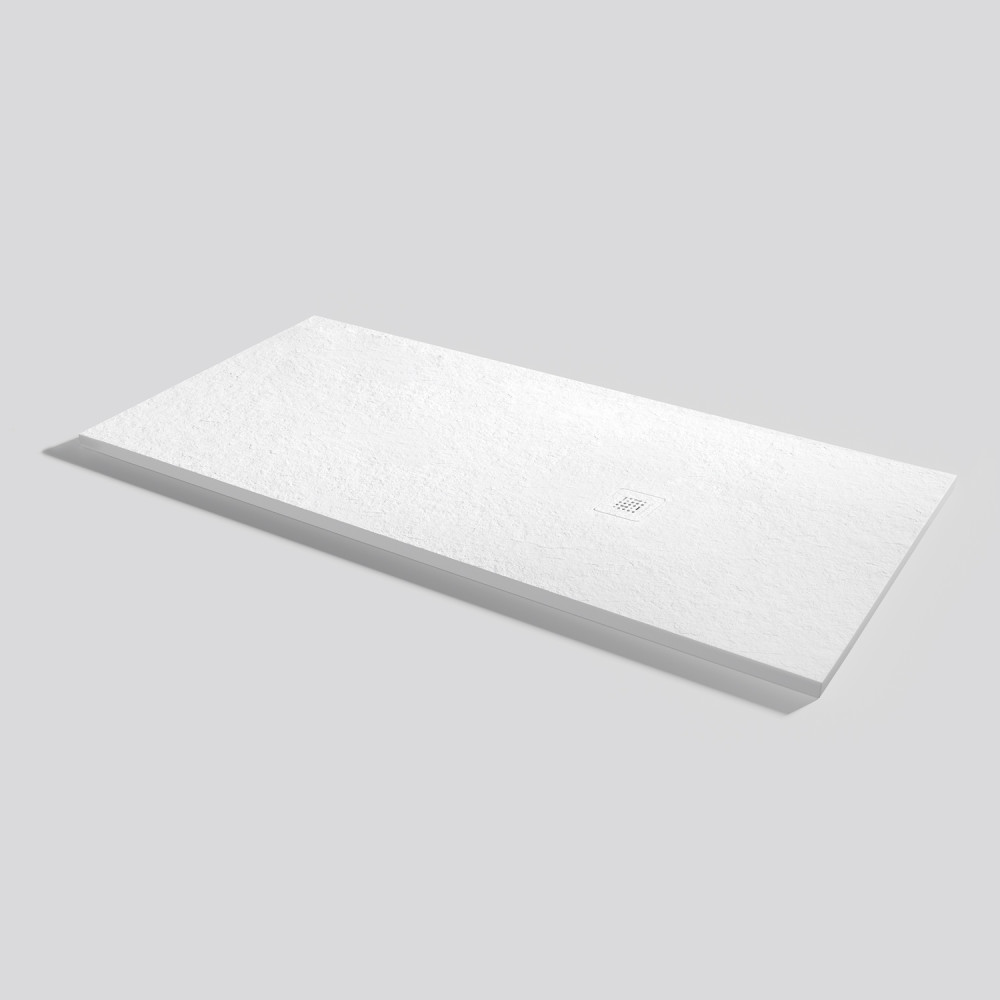 Plato de ducha Base Slate Blanco Rectangular 170x80