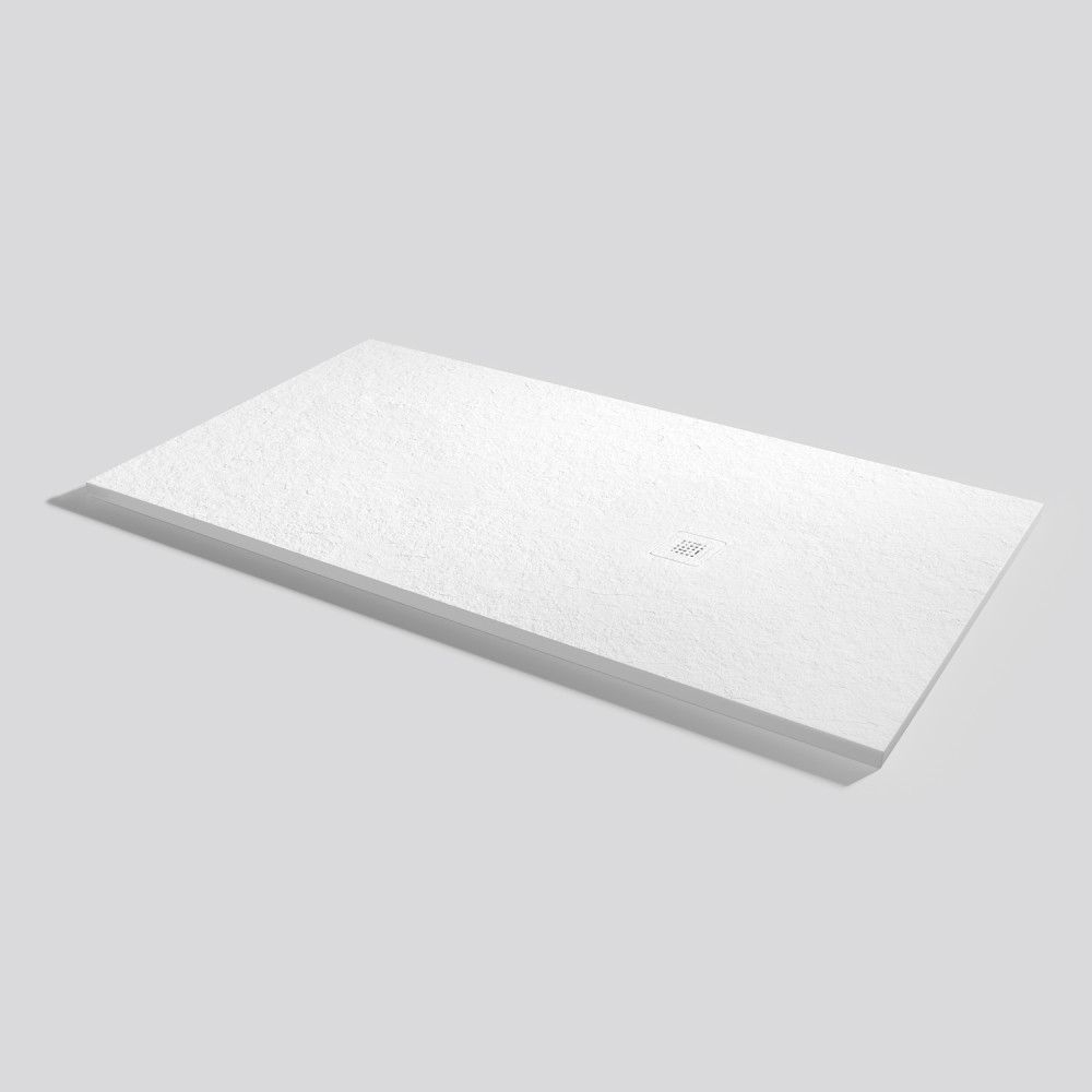 Plato de ducha Base Slate Blanco Rectangular 170x90