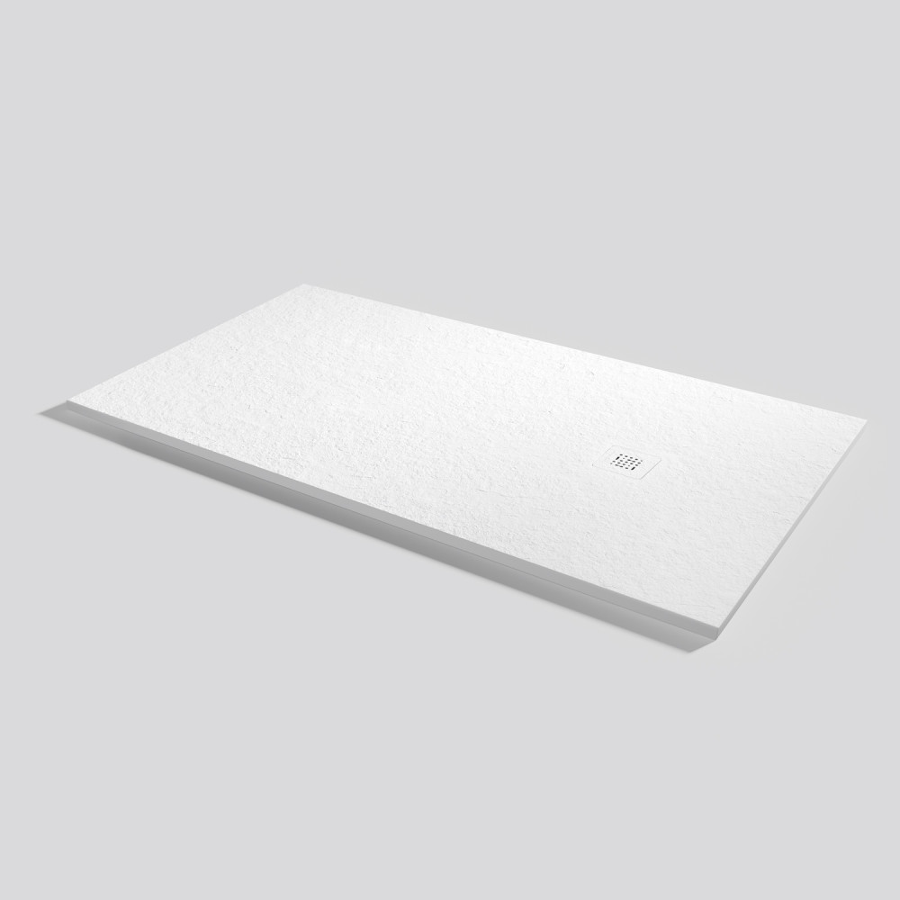 Plato de ducha Base Slate Blanco Rectangular 180x100