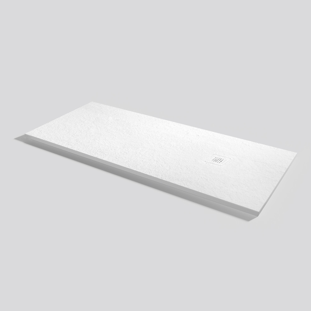 Plato de ducha Base Slate Blanco Rectangular 180x75