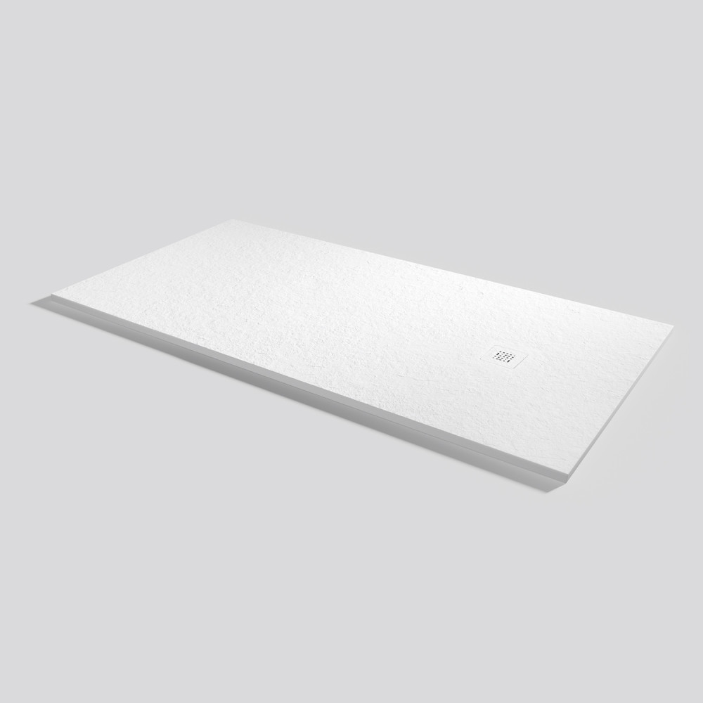 Plato de ducha Base Slate Blanco Rectangular 200x100