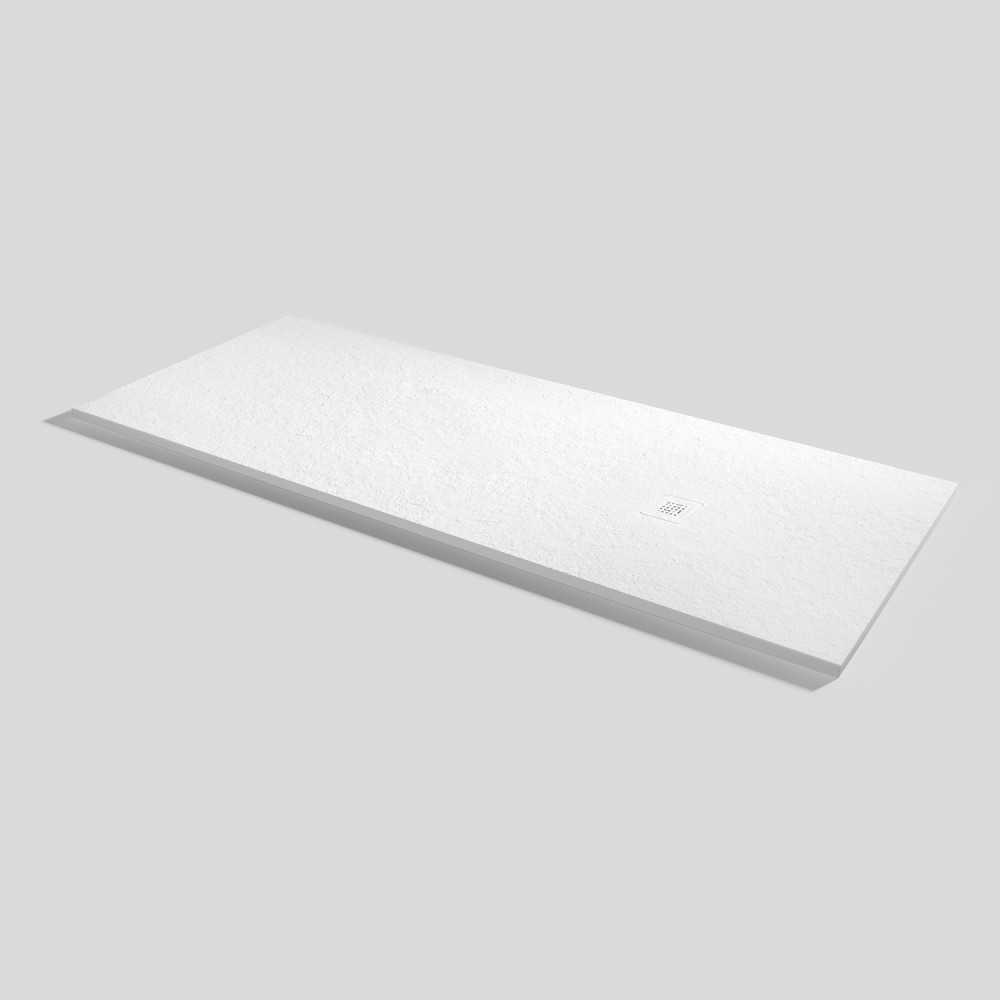 Plato de ducha Base Slate Blanco Rectangular 200x80