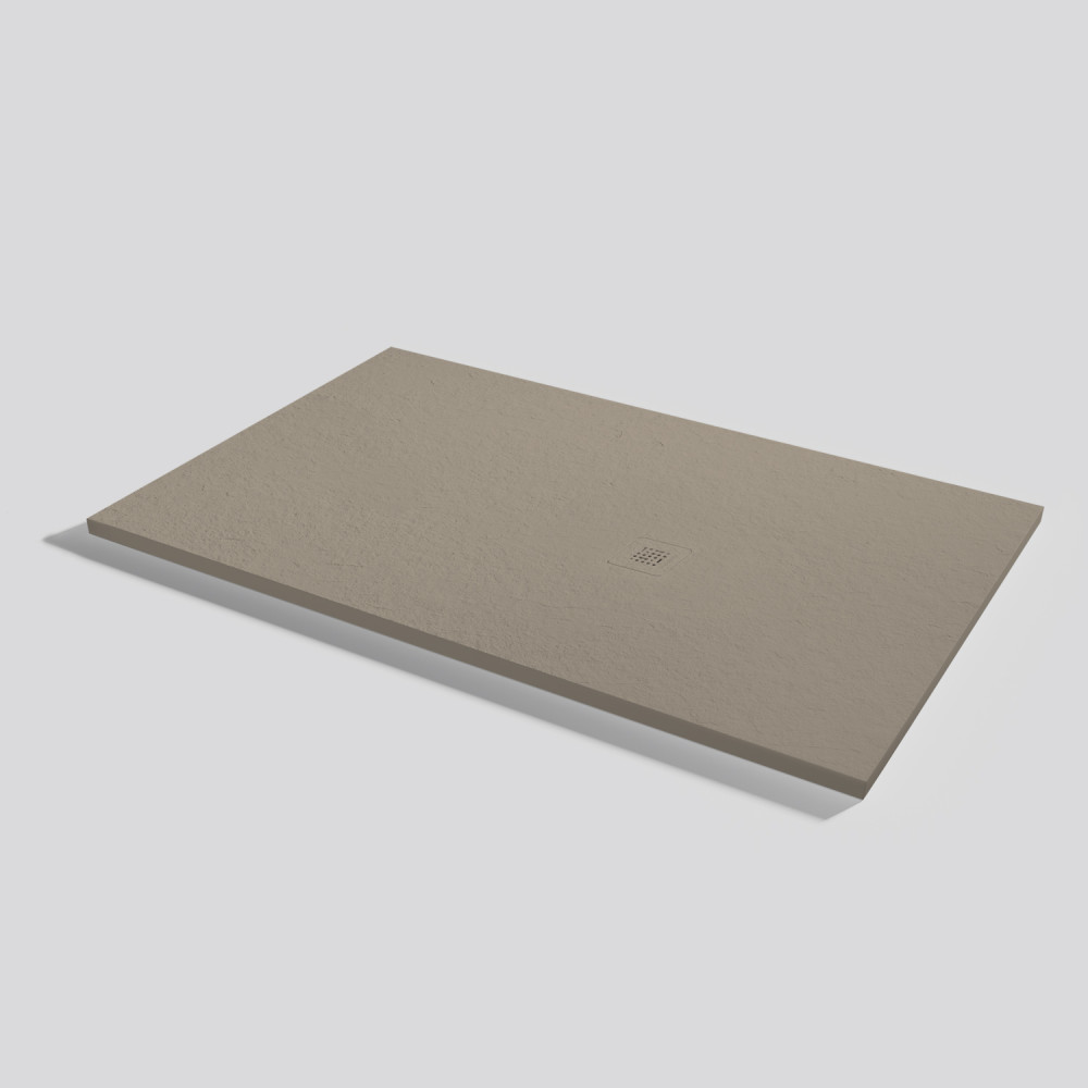 Plato de ducha Base Slate Capuccino Rectangular 150x90