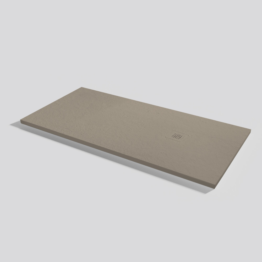 Receveur de douche Base Slate Capuccino Rectangulaire 160x75