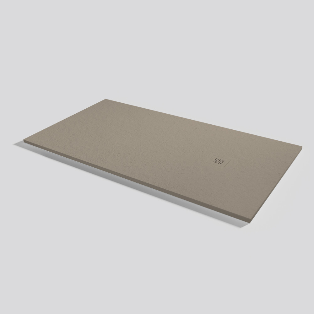 Plato de ducha Base Slate Capuccino Rectangular 180x100