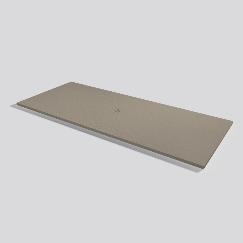 Plato de ducha Base Slate Capuccino Rectangular 220x90