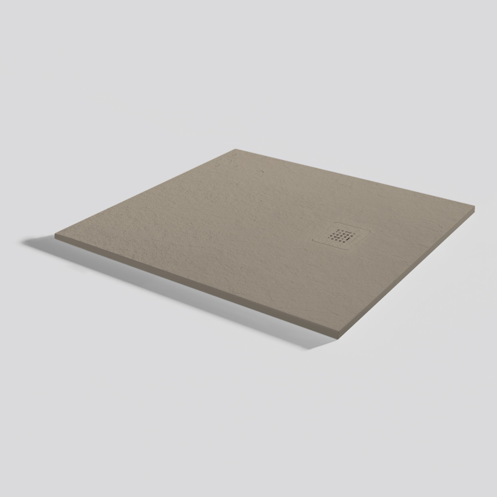 Piatto doccia Base Slate Capuccino Rettangolare 90x80