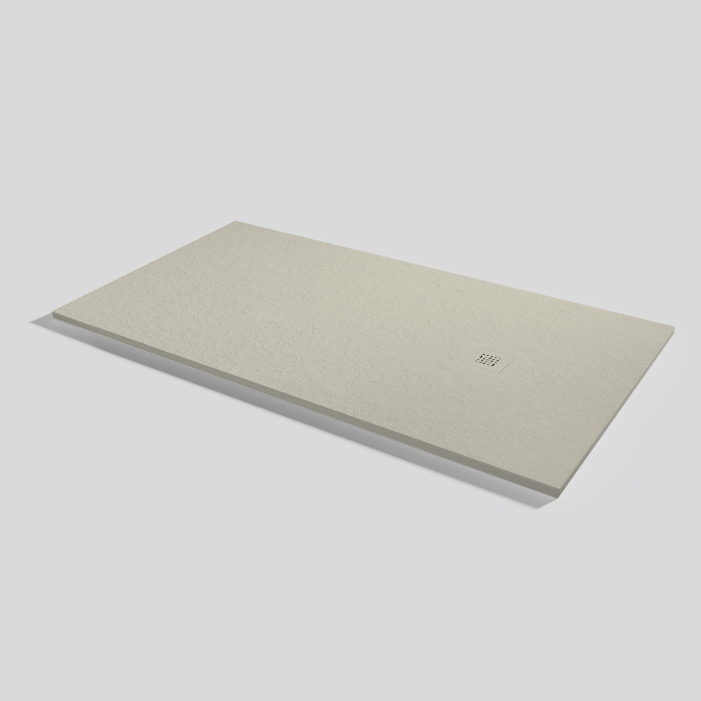 Plato de ducha Base Slate Crema Rectangular 180x100
