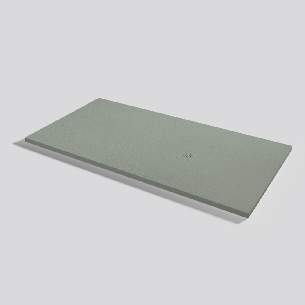 Shower tray Base Slate Forest Rectangular 160x80