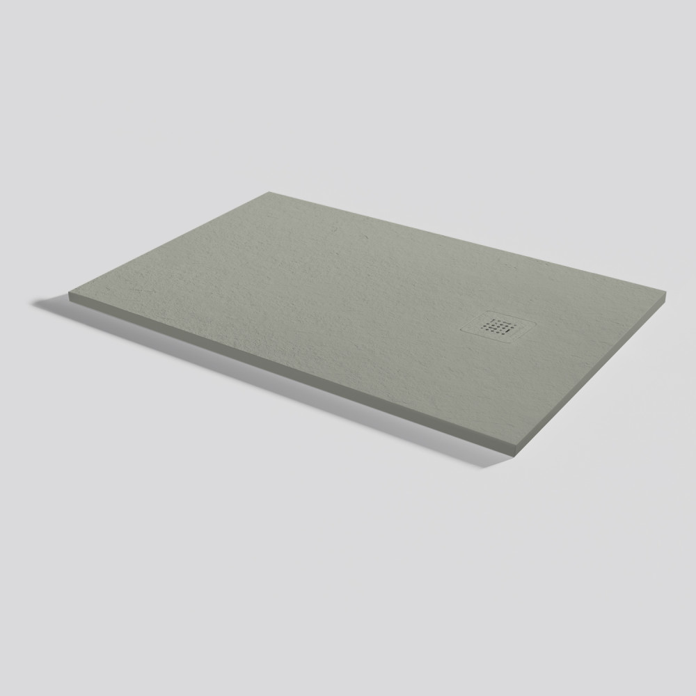 Plato de ducha Base Slate Grey Rectangular 120x80