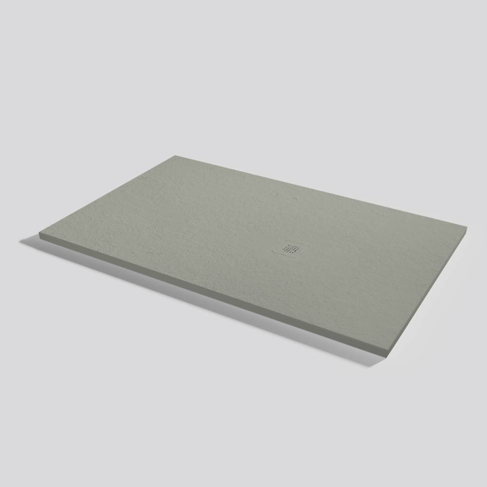 Plato de ducha Base Slate Grey Rectangular 150x90