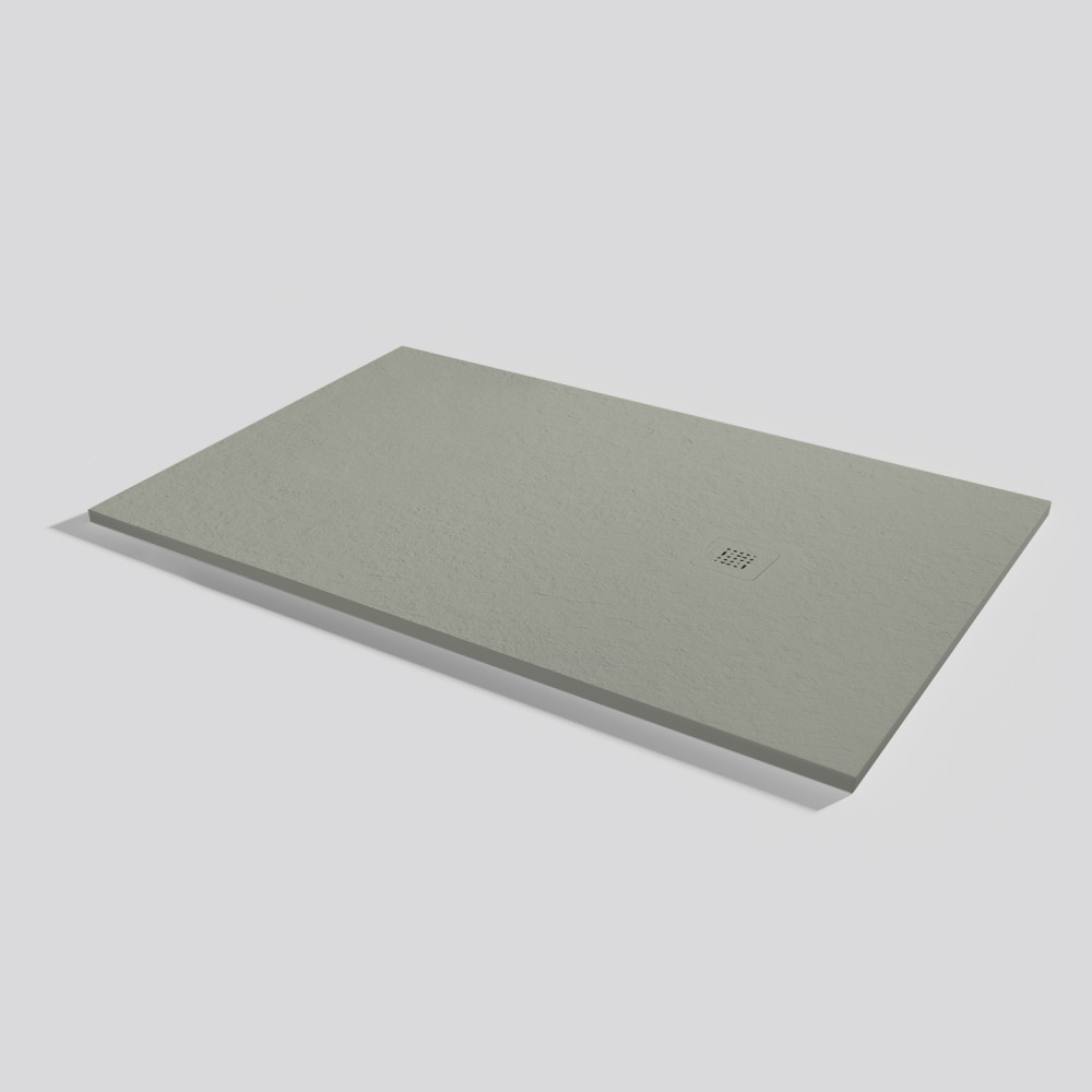 Plato de ducha Base Slate Grey Rectangular 160x100