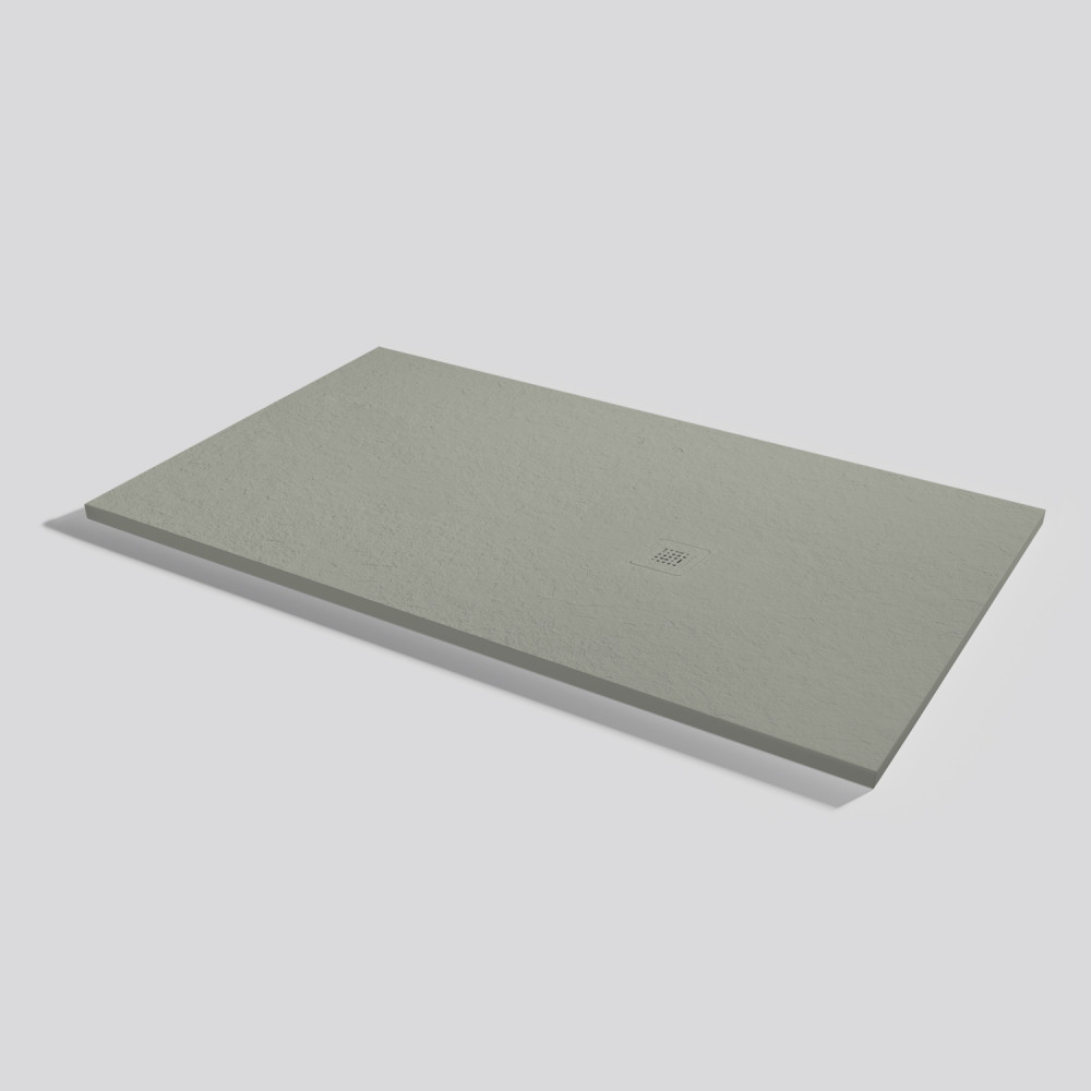 Plato de ducha Base Slate Grey Rectangular 160x90