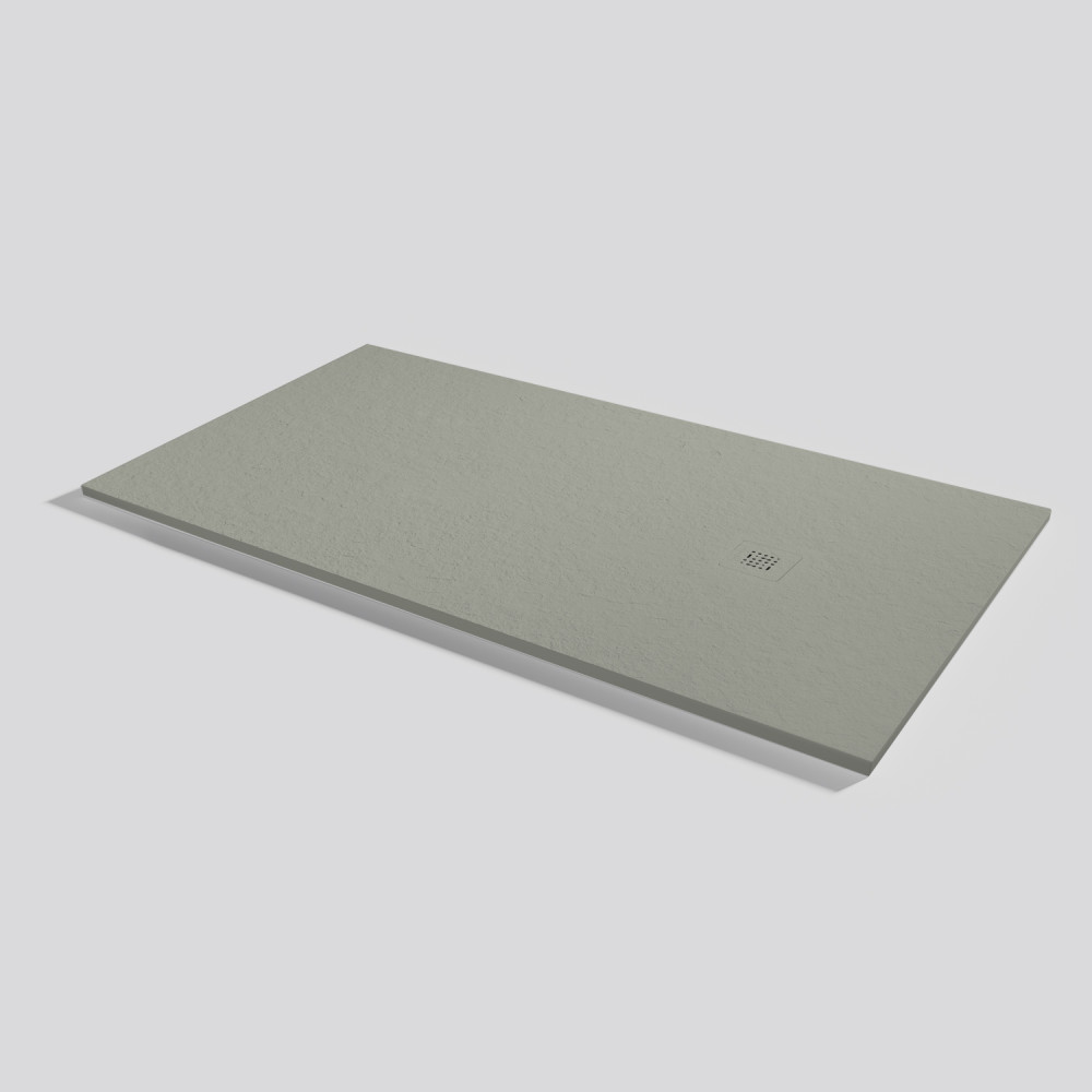 Plato de ducha Base Slate Grey Rectangular 180x100