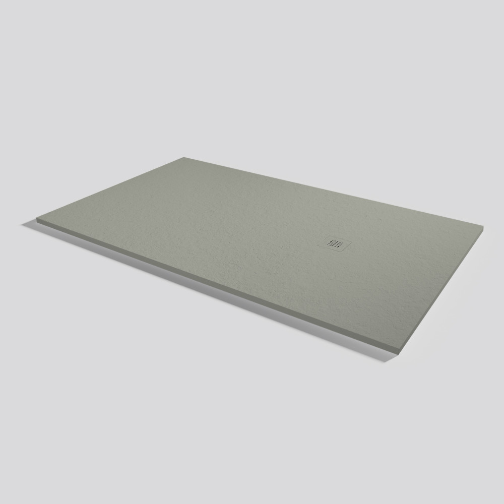 Plato de ducha Base Slate Grey Rectangular 200x120