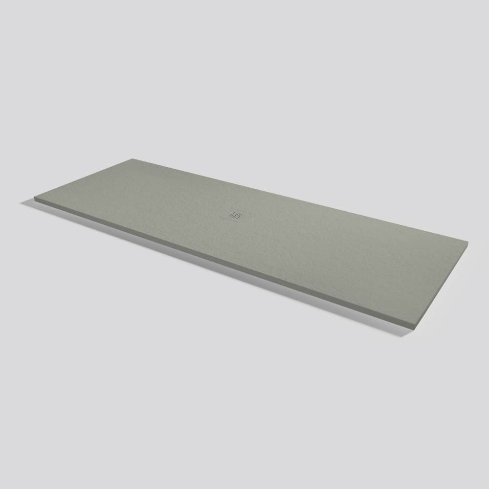 Plato de ducha Base Slate Grey Rectangular 220x80