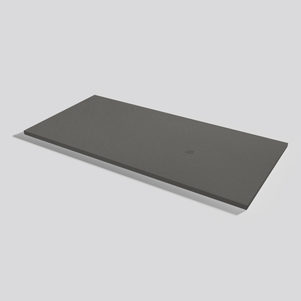Plato de ducha Base Slate Lava Rectangular 170x80
