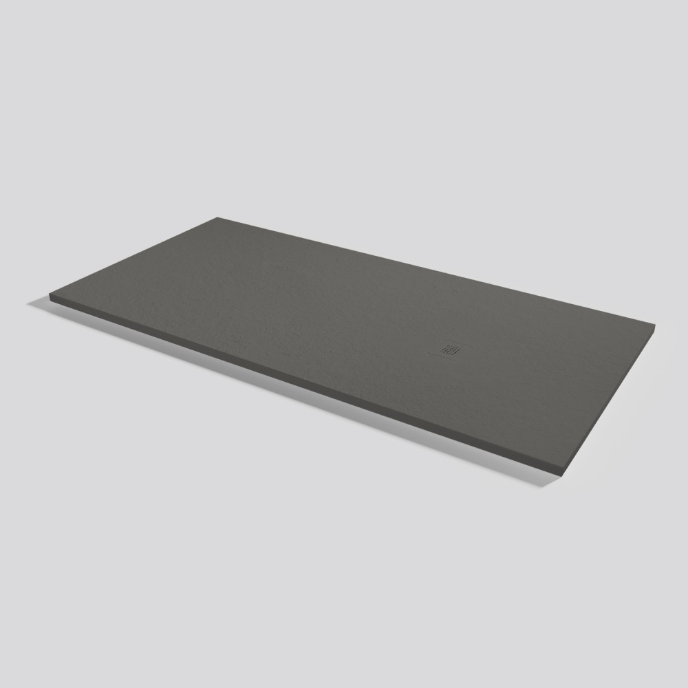 Plato de ducha Base Slate Lava Rectangular 190x90