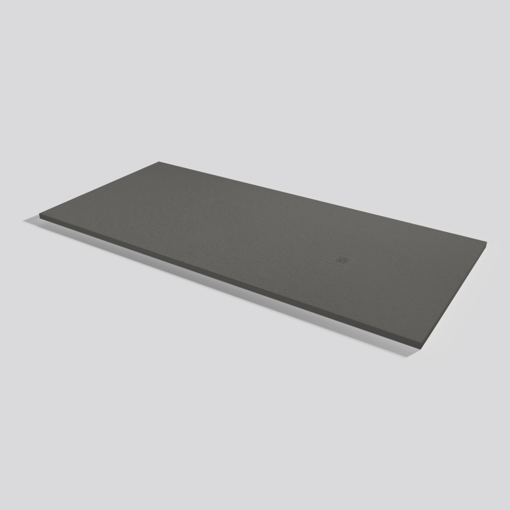 Plato de ducha Base Slate Lava Rectangular 200x90
