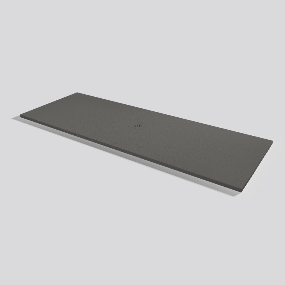 Piatto doccia Base Slate Lava Rettangolare 220x80