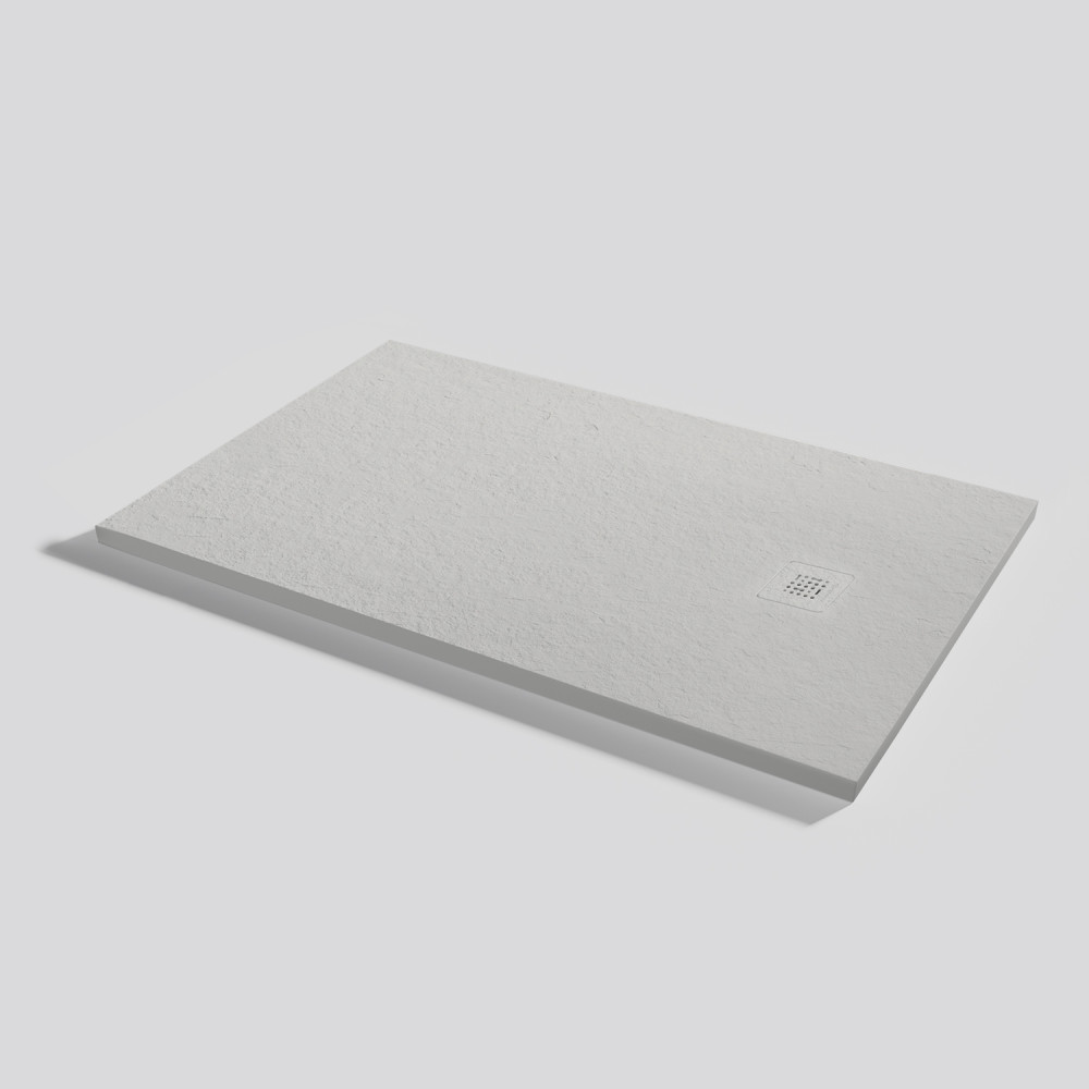 Plato de ducha Base Slate Marfil Rectangular 130x80