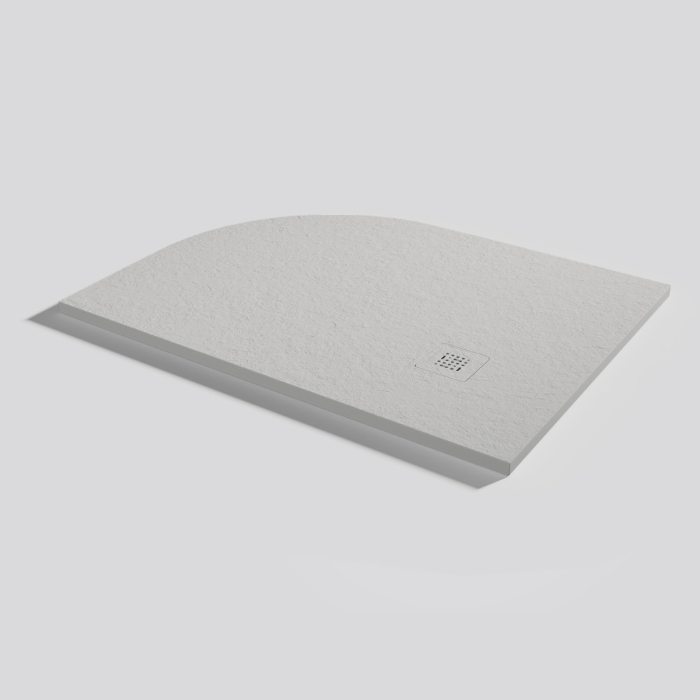 Plato de ducha Base Slate Marfil Angular 120x90