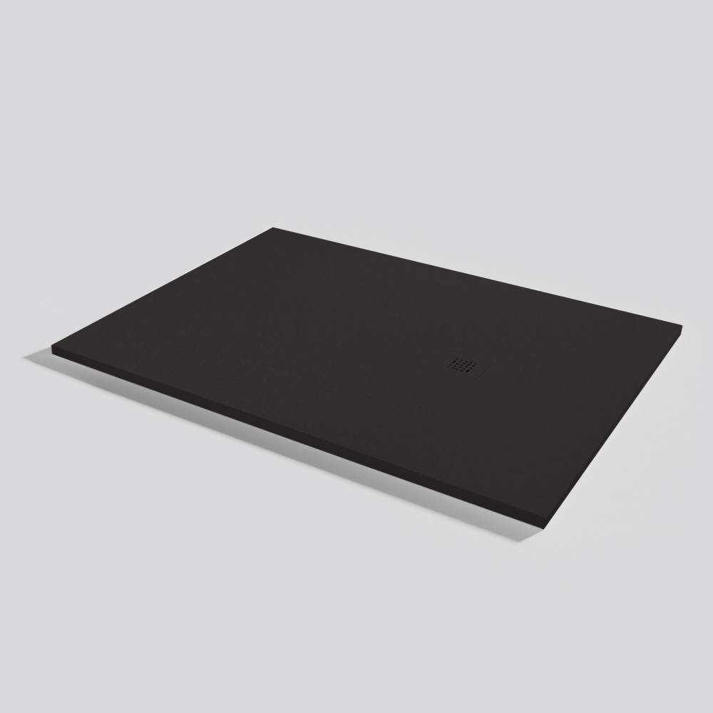 Plato de ducha Base Slate Moka Rectangular 150x100