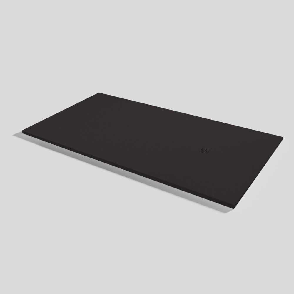 Plato de ducha Base Slate Moka Rectangular 180x100
