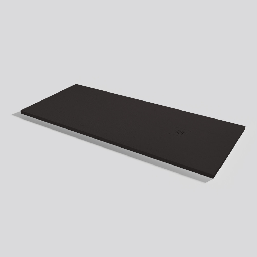 Plato de ducha Base Slate Moka Rectangular 180x75