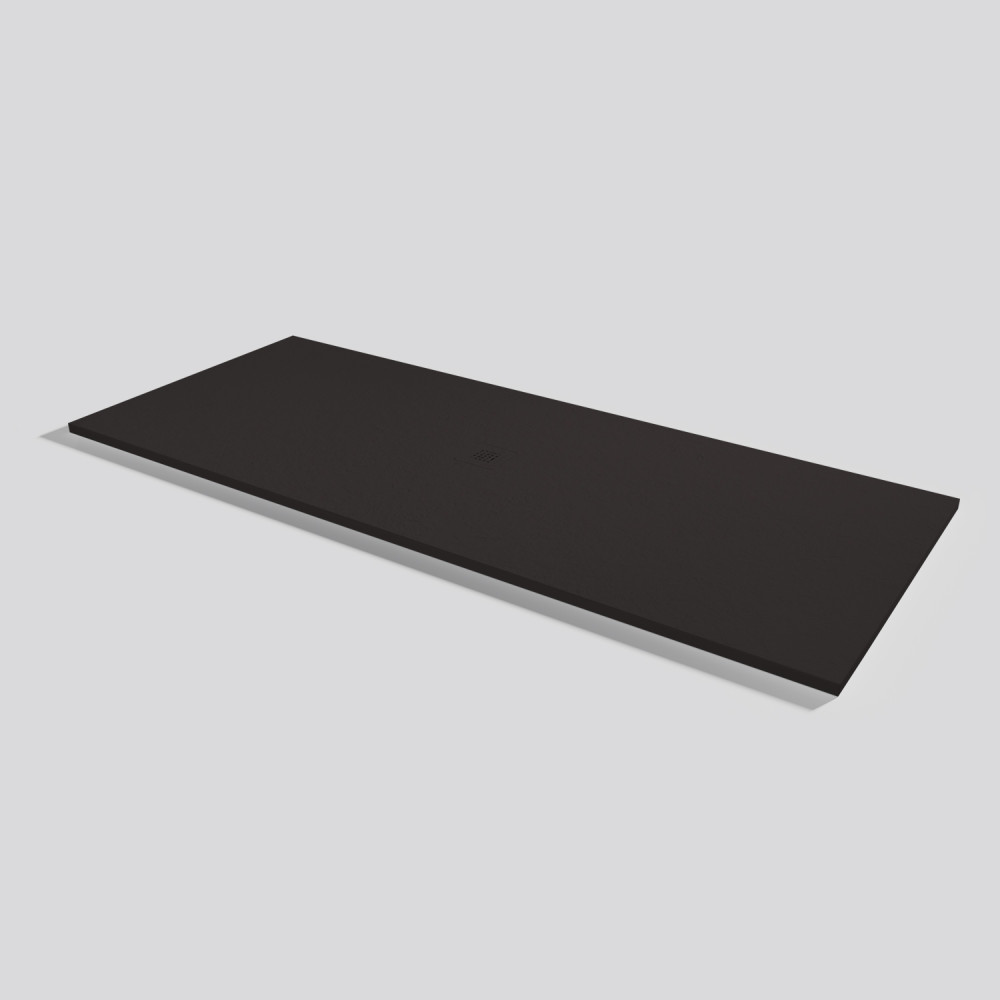 Plato de ducha Base Slate Moka Rectangular 220x90