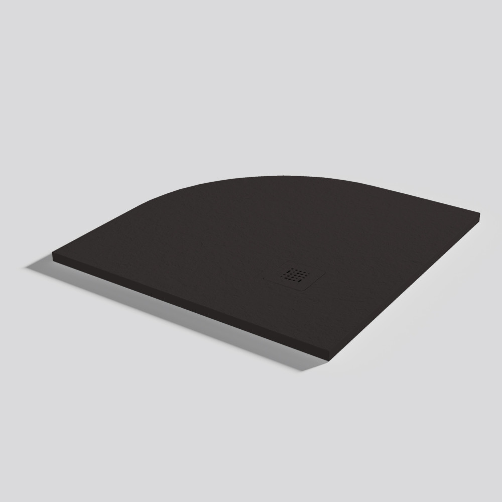 Piatto doccia Base Slate Moka Angolare 90x90