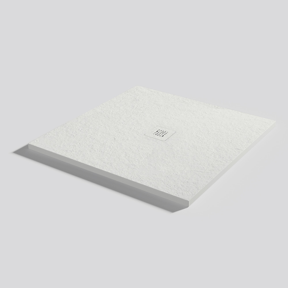 Plato de ducha Base Slate Nacar Cuadrado 100x100