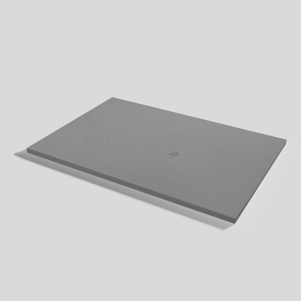 Plato de ducha Base Slate Platinum Rectangular 140x90