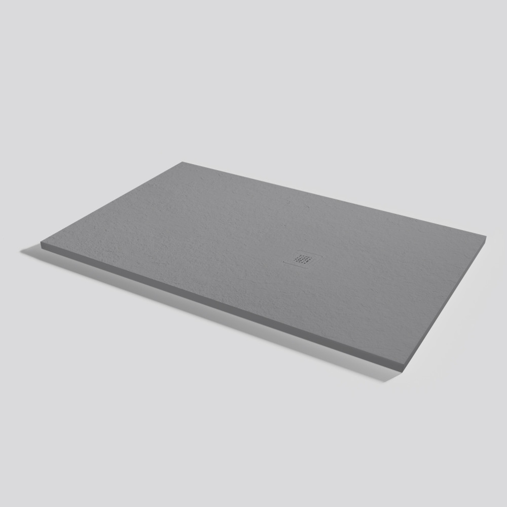 Plato de ducha Base Slate Platinum Rectangular 150x90