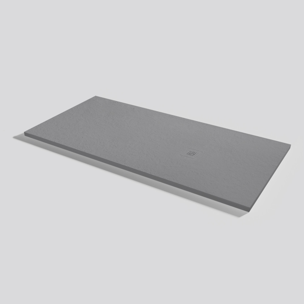 Plato de ducha Base Slate Platinum Rectangular 170x80