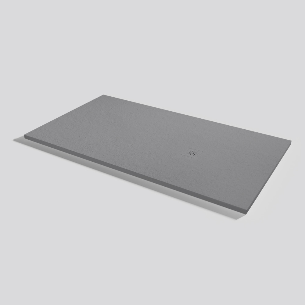 Plato de ducha Base Slate Platinum Rectangular 170x90