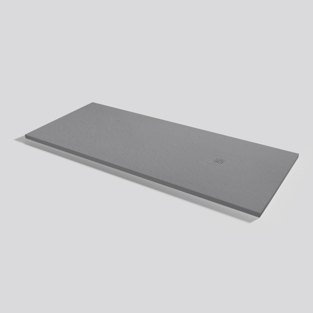 Plato de ducha Base Slate Platinum Rectangular 180x75