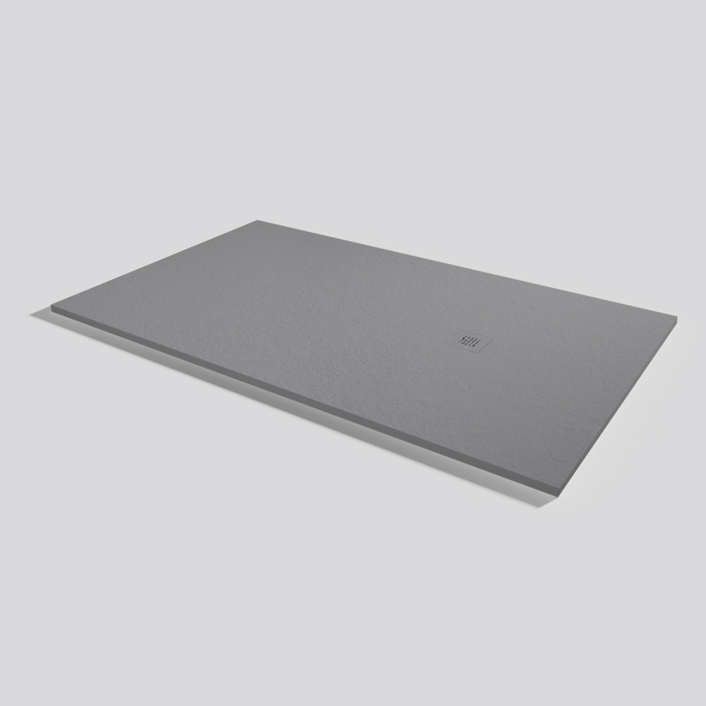 Plato de ducha Base Slate Platinum Rectangular 200x120