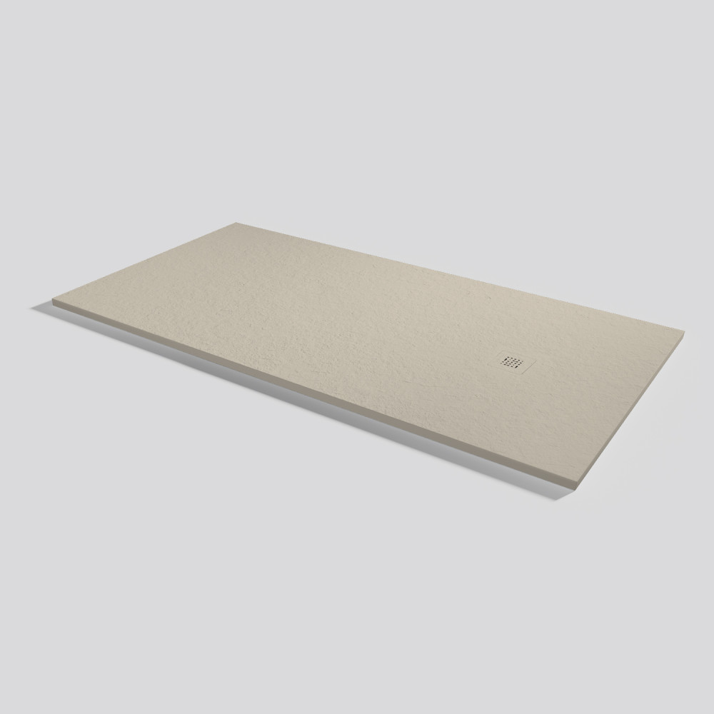Duschwanne Base Slate Sand Rechteckig 200x100
