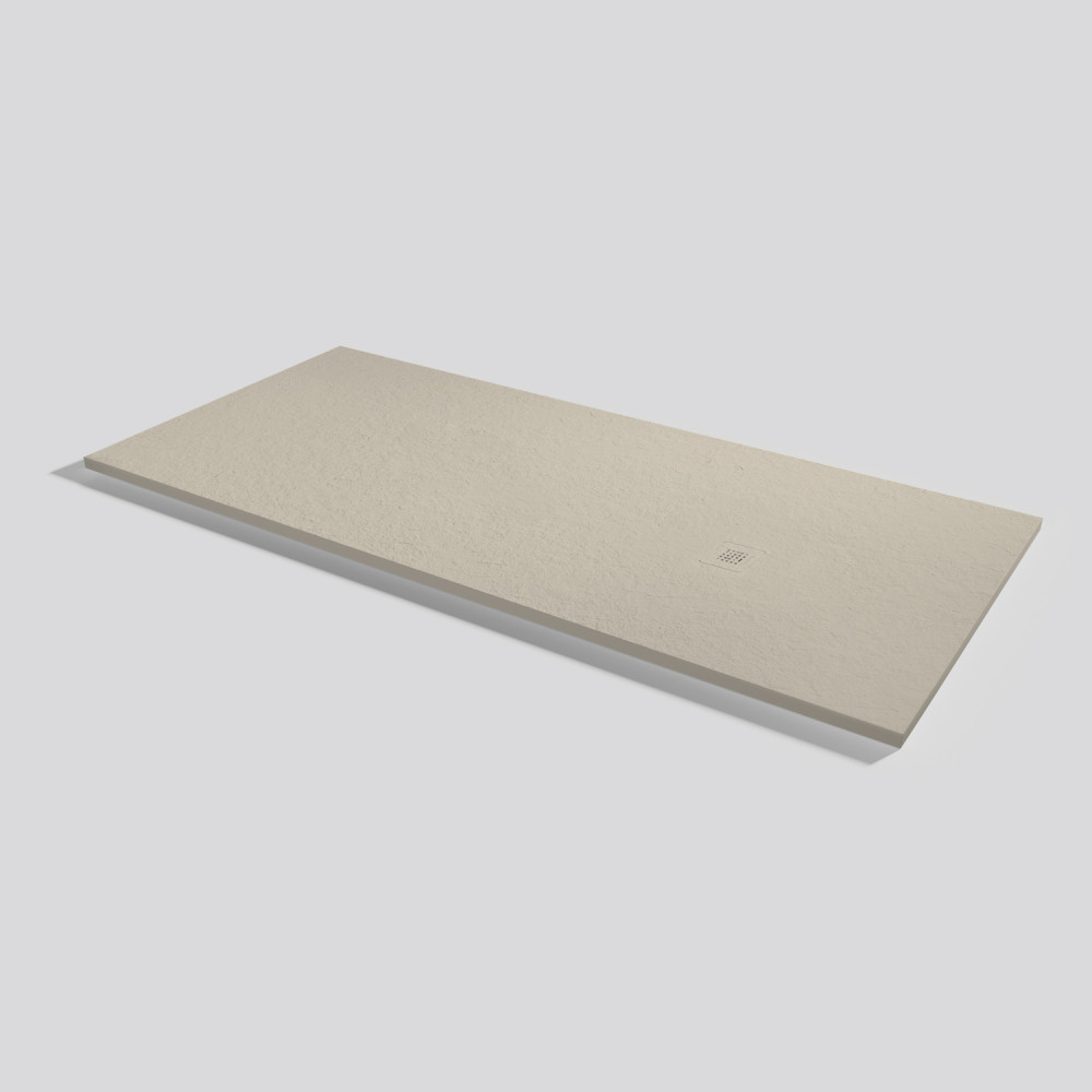 Plato de ducha Base Slate Sand Rectangular 200x90