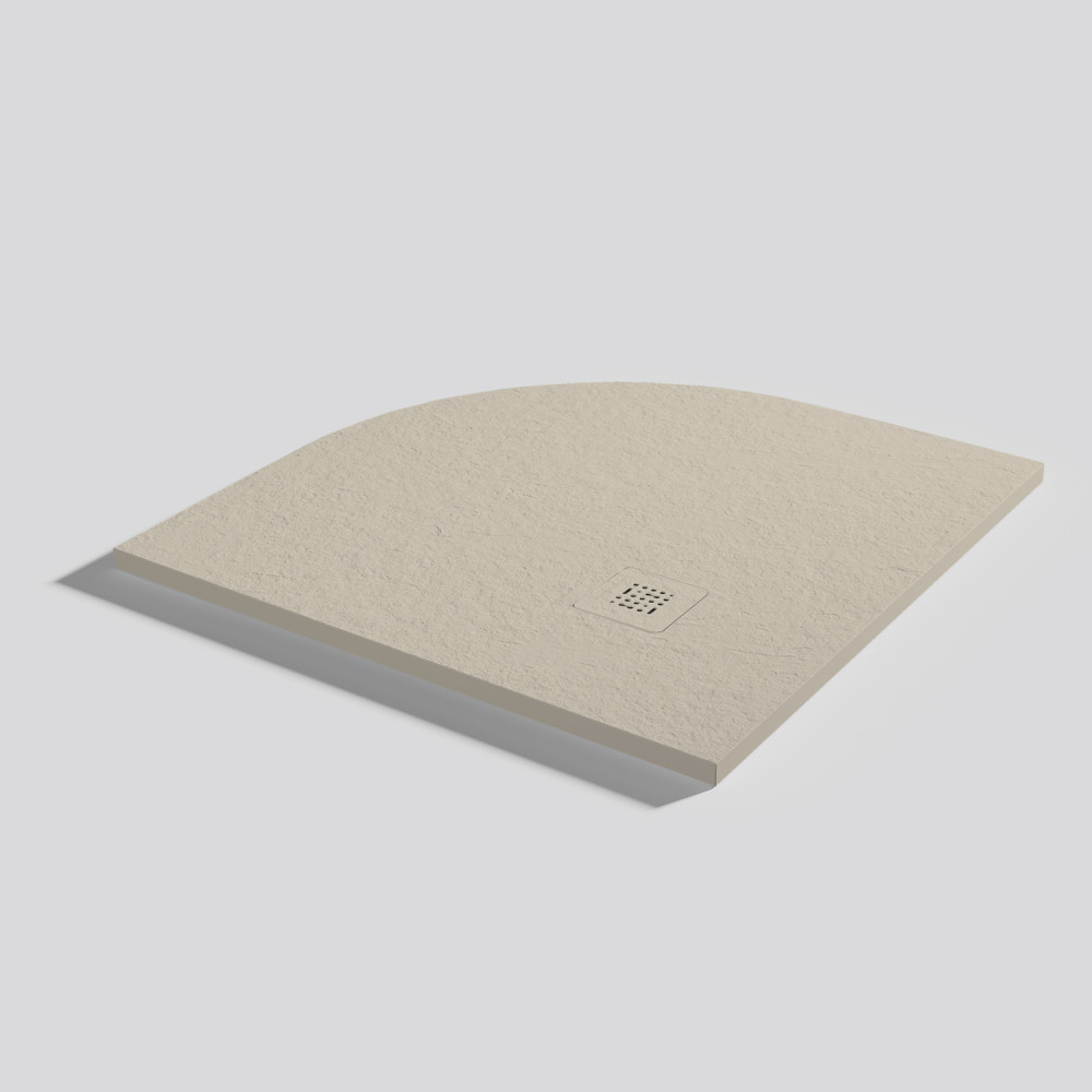 Receveur de douche Base Slate Sand Angulaire 90x90
