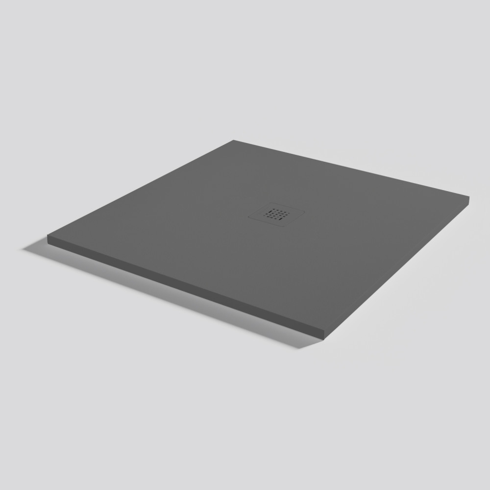 Shower tray Base Zero Acier Square 90x90